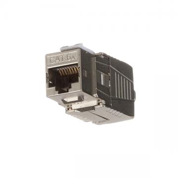 Nhân mạng Cat6A chống nhiễu – shielded modular jack Panduit – KJS6X88TC