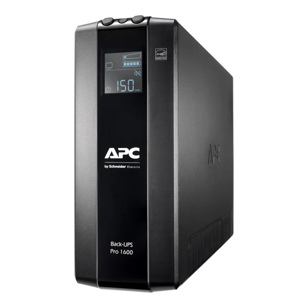 APC Back-UPS Pro BR1600MI — góc nghiêng phía trước