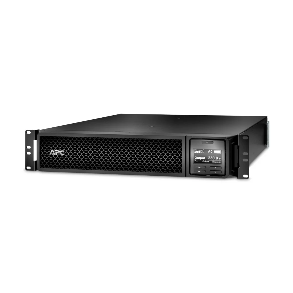 APC Smart-UPS On-Line SRT1500RMXLI — góc nghiêng phía trước