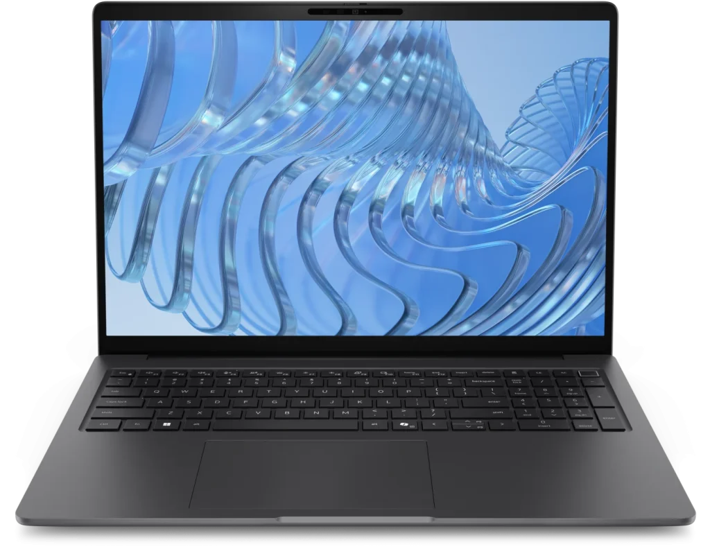 Laptop Dell Pro 5 16 P516260 màu xám, góc nhìn phía trước