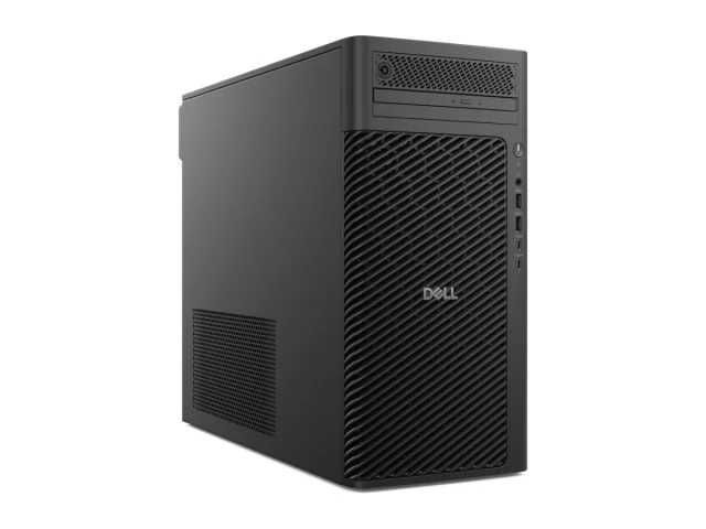 Dell Pro Max Tower T2 FCT2250 — ảnh hãng, khay mặt trước và ổ quang tùy chọn