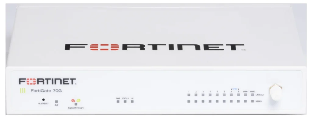 Fortinet FortiGate 70G — ảnh sản phẩm trong datasheet chính thức hãng