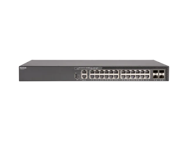 RUCKUS ICX 8200-24ZP — hình minh họa sản phẩm do hãng cung cấp (Mockup)
