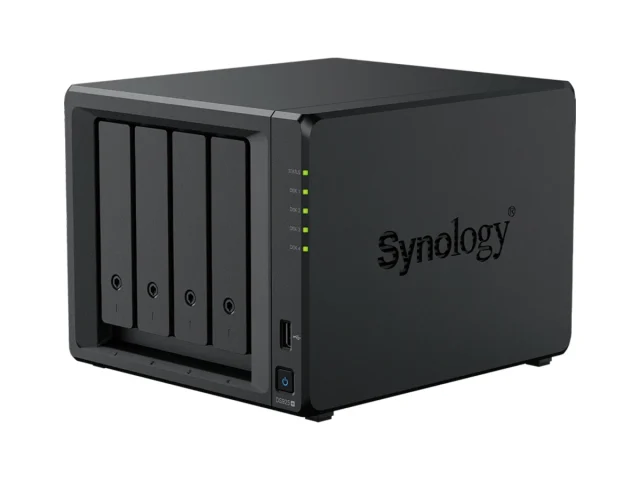 Synology DS925+ — góc nghiêng phía trước