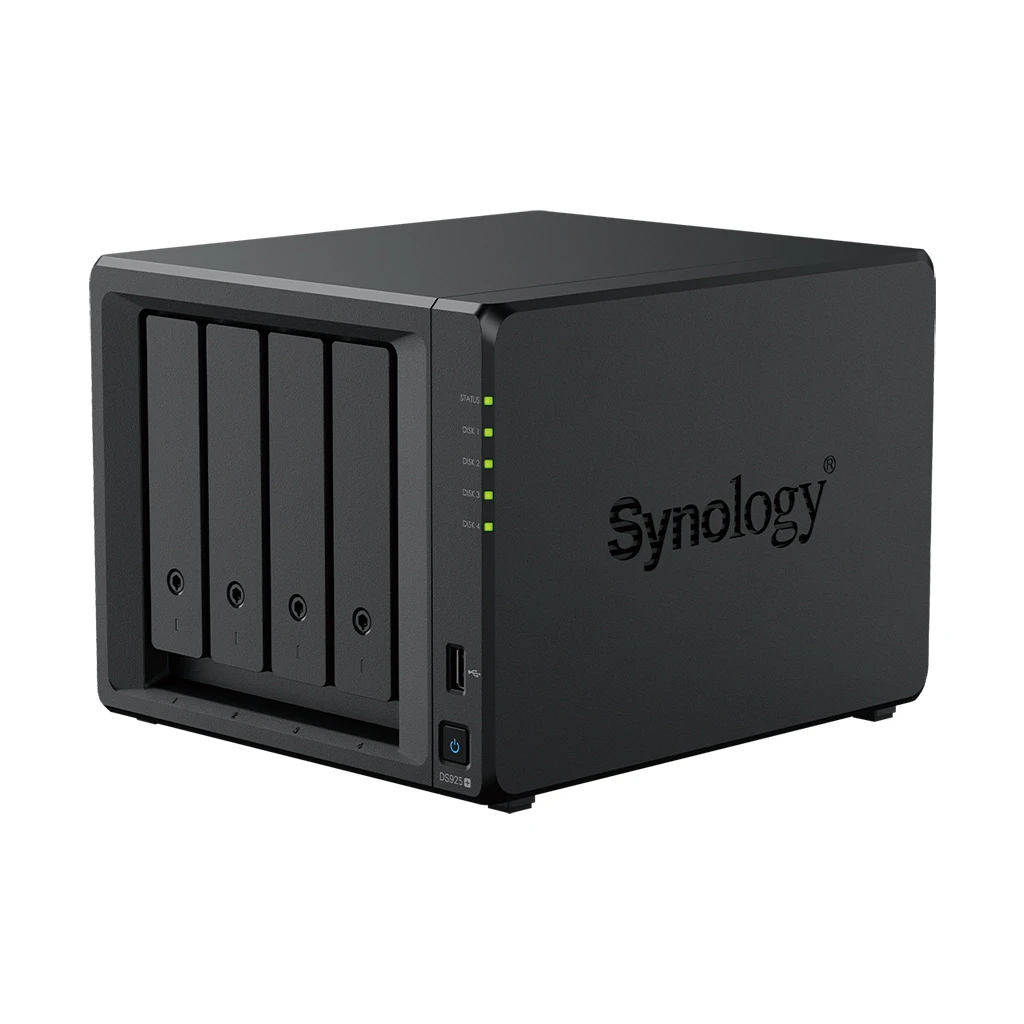 Synology DS925+ — góc nghiêng phía trước
